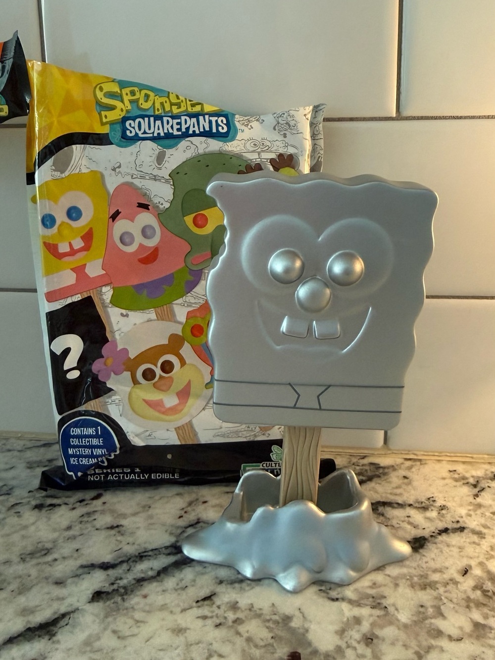 SpongeBob SquarePants Popsicle CHROME CHASE Collectible Vinyl Figure